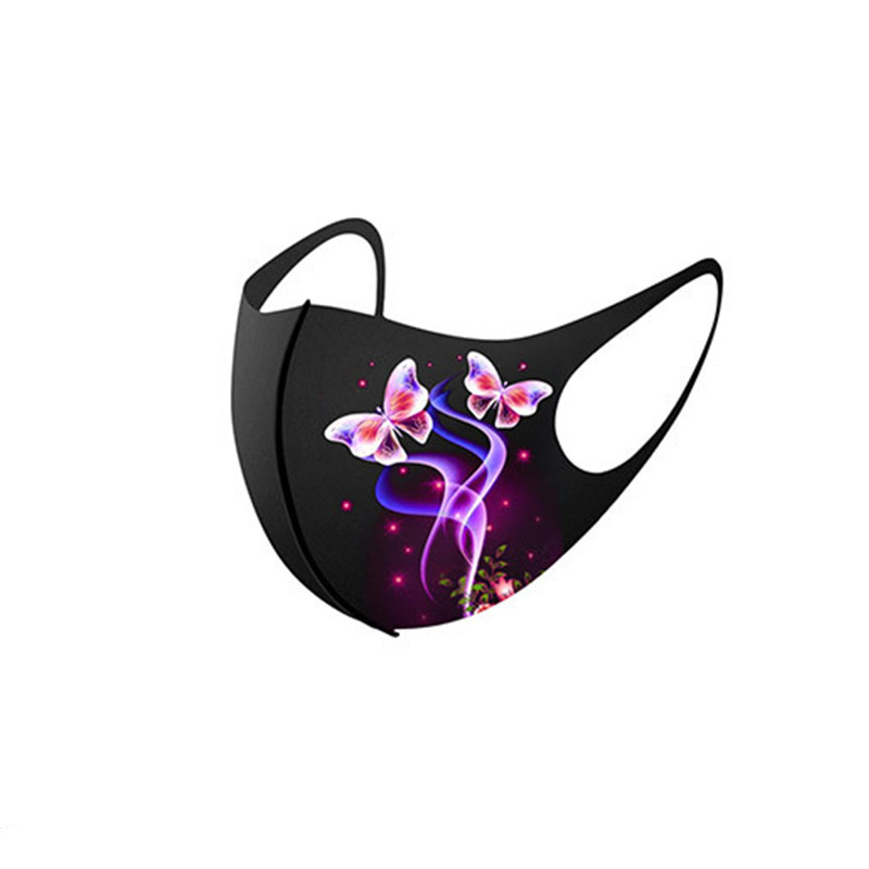 Cloth Face Mask Washable - Nowe maski Hua Hudie z nadrukiem